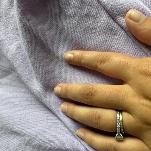 Victoria's Secret PINK | Lavender Cold Shoulder Hoodie | Size Large - Picture 11 of 15